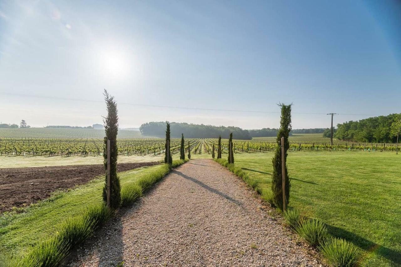 Luxury French Stone Country House Vila Pellegrue Exterior foto